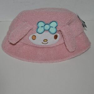 Top Topic Sanrio My Melody Sherpa Bucket Hat NEW